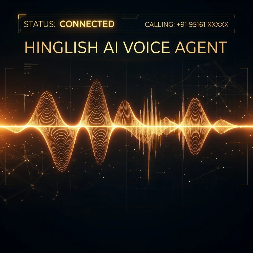 AI Phone Call Waveform